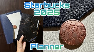 Starbucks 2025 Planner  Unboxing [upl. by Omle]