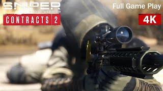 SNIPER  GHOST WARRIOR CONTRACTS 2 Full Game Play in 4K [upl. by Aihseya]