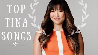 My Top 15 Glee  Tina Songs [upl. by Araccat446]