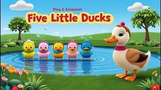 quotFive Little Ducks A Quacky Adventurequotkids song [upl. by Adev]