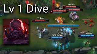 Analyzing Sion Level 1 Dive Strat at MSI [upl. by Duky]