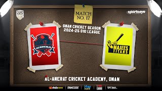 OMAN D10  IAS INVINCIBLES vs MAJEES TITANS  MATCH 17 [upl. by Liederman635]