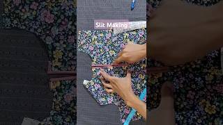 How To make Slit Neckline 💙🦋 youtubehorts shortsvideo neckdesign [upl. by Kial]