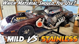 Should You Be Using Stainless Or Mild Steel For YOUR BUILD [upl. by Rebna]