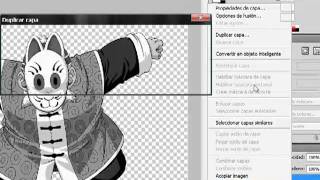 Hacer Dibujos Para Colorear Con Photoshop [upl. by Wrdna]