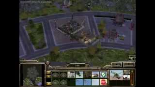 CampC Generals Shockwave 10 mod Challenge Deathstrike Vs Townes 12 HD [upl. by Inilahs]