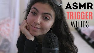 ASMR  20 tingly trigger words [upl. by Auhoj265]