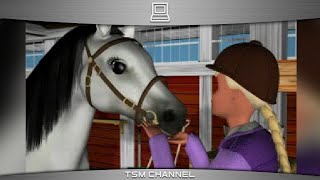 Barbie Race amp Ride part 1 Horse Game [upl. by Dion]