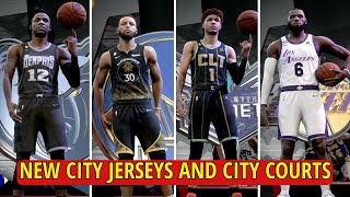 New NBA City Jerseys and City Courts  NBA 2K23 NEXT GEN Update [upl. by Victoria]