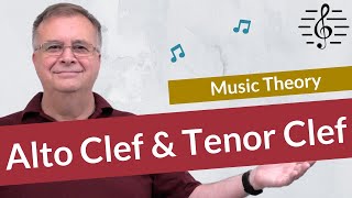 Alto Clef and Tenor Clef Explained  Music Theory [upl. by Prichard900]