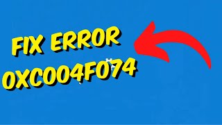 How To Fix Error 0xC004F074  Solution to Fix 0xC004F074 Windows 10 Activation [upl. by Eiznekcm969]