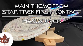 Piano Cover Star Trek First Contact Theme [upl. by Veradis123]