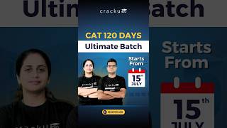 Cracku CAT 2024 120Day Ultimate Batch  Starts From July 15th [upl. by Liagabba]