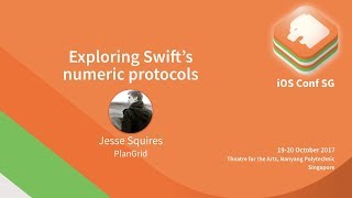 Exploring Swift’s numeric protocols  iOS Conf SG 2017 [upl. by Coit]