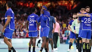 Notes des joueurs de match quartsdefinale handball des jeux olympiques FranceAllemagne🇫🇷🇩🇪 [upl. by Ynitsed472]