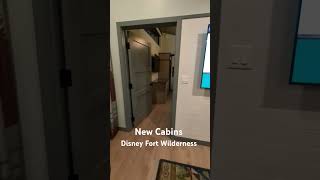 The allnew Cabins at Disneys Fort Wilderness Resort amp Campground FortWilderness DisneyVacation [upl. by Navy]