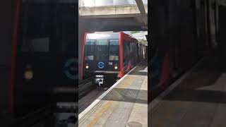 DLR Train Arriving Stratford International Station  Dockland Light Railway  shorts [upl. by Tecu361]