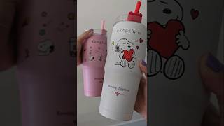 GONG CHA X PEANUTS COLLAB like follow gongcha bubbletea fyp explorepage explore youtube [upl. by Adleme510]