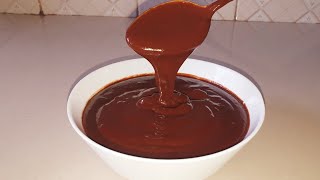 How to make Chocolate Ganache using Cocoa powderSilky and Smooth Chocolate Ganache [upl. by Llerol237]