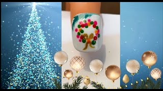 Christmas Nail Art Designs Video 440 MD NailArt Pro [upl. by Novonod]