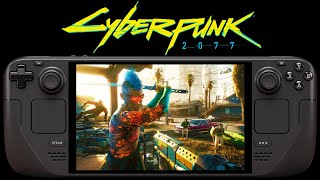 Cyberpunk 2077 Steam Deck  FSR 3  FSR 2  XeSS 13 Performance Update 213 [upl. by Wallie]