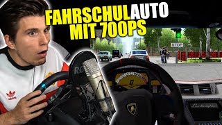 Lamborghini Aventador 700PS als FAHRSCHULAUTO ✪ FahrschulSimulator [upl. by Jewel395]