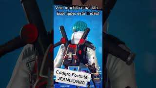 SKIN DE GRAÇA PSN JUNHWAN Pacote Fênix Azul  ITENS LOJA FORTNITE USE CÓDIGO JEANLION80 shorts [upl. by Rinna17]