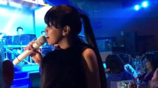 Marielle Montellano sings Starting Over Again live at Laffline Comedy Bar [upl. by Wiseman723]