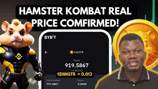 HAMSTER KOMBAT THE REAL PRICE COMFIRMED  ALL YOUR TOKENS IS WORTH THIS [upl. by Cida]