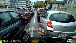 Best of Octobre 2018 dun motard en ville [upl. by Okajima]