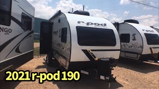 2021 Forest River rpod 190 Rear Living Travel Trailer [upl. by Koerner]