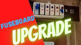 Fuse board upgrade to a new 18th edition full type A RCBO board [upl. by Frohne]