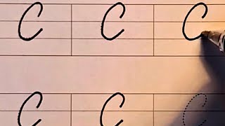 Trace and write the letter Uppercase C [upl. by Damal]