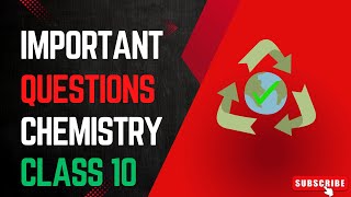 CH NO 10  CHEMISTRY  CLASS 10TH  WATCH NOW FULL VIDEO [upl. by Giverin]