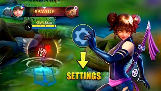 WANWAN BEST SETTINGS REVEALED  Insane Savage🔥 [upl. by Jacinthe97]