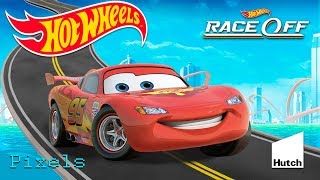 Hot Wheels Race Off  Extreme Levels with Lightning McQueen [upl. by Aianat343]