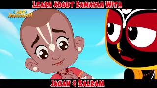 Jagan amp Balrams Storytime  Epic Battles of the Ramayan  Moral Stories For Kids  Jay Jagannath [upl. by Ahsinrat]