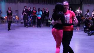 Workshop Kizomba avec Isabelle et Félicien [upl. by Naivaf]