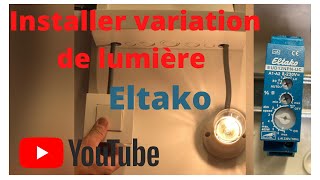 variateur de la lumière halologéne eltako [upl. by Asirem]