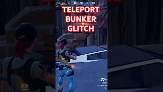 TELEPORT Bunker GLITCH FAIL fortnite fortnitebattelroyale fortniteclips [upl. by Aidole256]