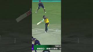 Babar Azams Maiden Century in HBLPSL Against Quetta Gladiators SportsCentral Shorts MI2K [upl. by Annaihs]