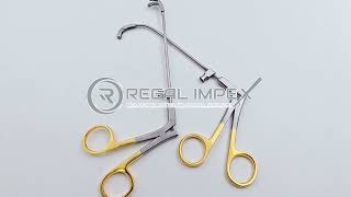 Sinus amp Hypophysectomy Polyp Fess Antrum Grasping Forceps 2 Pcs Set Ent Surgery [upl. by Romo]