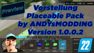 Preview fs22zAMmodsplaceable  Vorstellung des Placeables Packs für den LS22 [upl. by Bowerman]