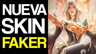 ASÍ ES la NUEVA SKIN de AHRI en HOMENAJE a FAKER [upl. by Melamed257]