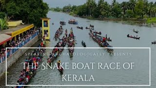 Onam Special The Snake Boat Race at Kerala [upl. by Ehcropal385]