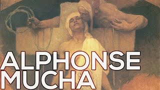 Alphonse Mucha A collection of 111 paintings HD [upl. by Gorlin]