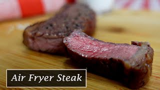 Air Fryer Medium Rare Steak  So Juicy amp Tender [upl. by Noj]