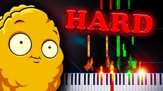 Loonboon from Plants vs Zombies  Piano Tutorial [upl. by Allimac]