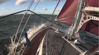 HABER 34C4 Deck Saloon  Motorsailer Yacht  HABER YACHTS [upl. by Ogirdor]