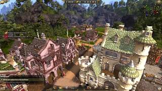 THE SETTLERS 7 DLC 02 MIGHTY STRONGHOLD  Strategy Building English Road to The Settlers 2020 [upl. by Refinnaj]